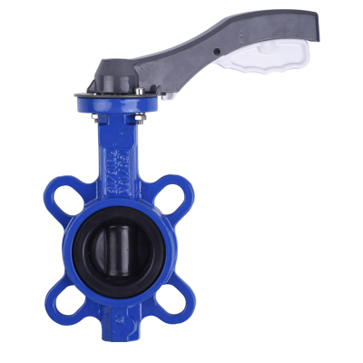 Wafer Butterfly Valve with full EPDM covering on Di